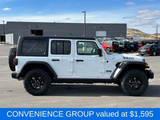 New 2026 Bright White Clear-Coat Exterior Paint Jeep Willys image 8