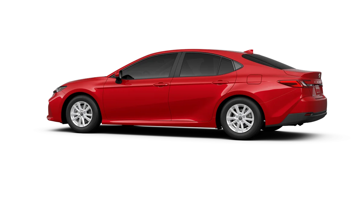 New 2026 Supersonic Red Toyota LE image 5
