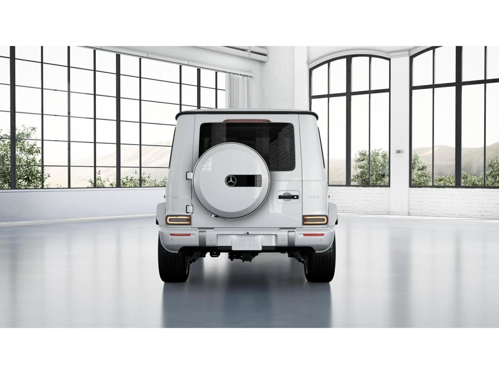 New 2027 MANUFAKTUR Moonlight White Metallic Mercedes-Benz AMG® G 63 SUV image 68