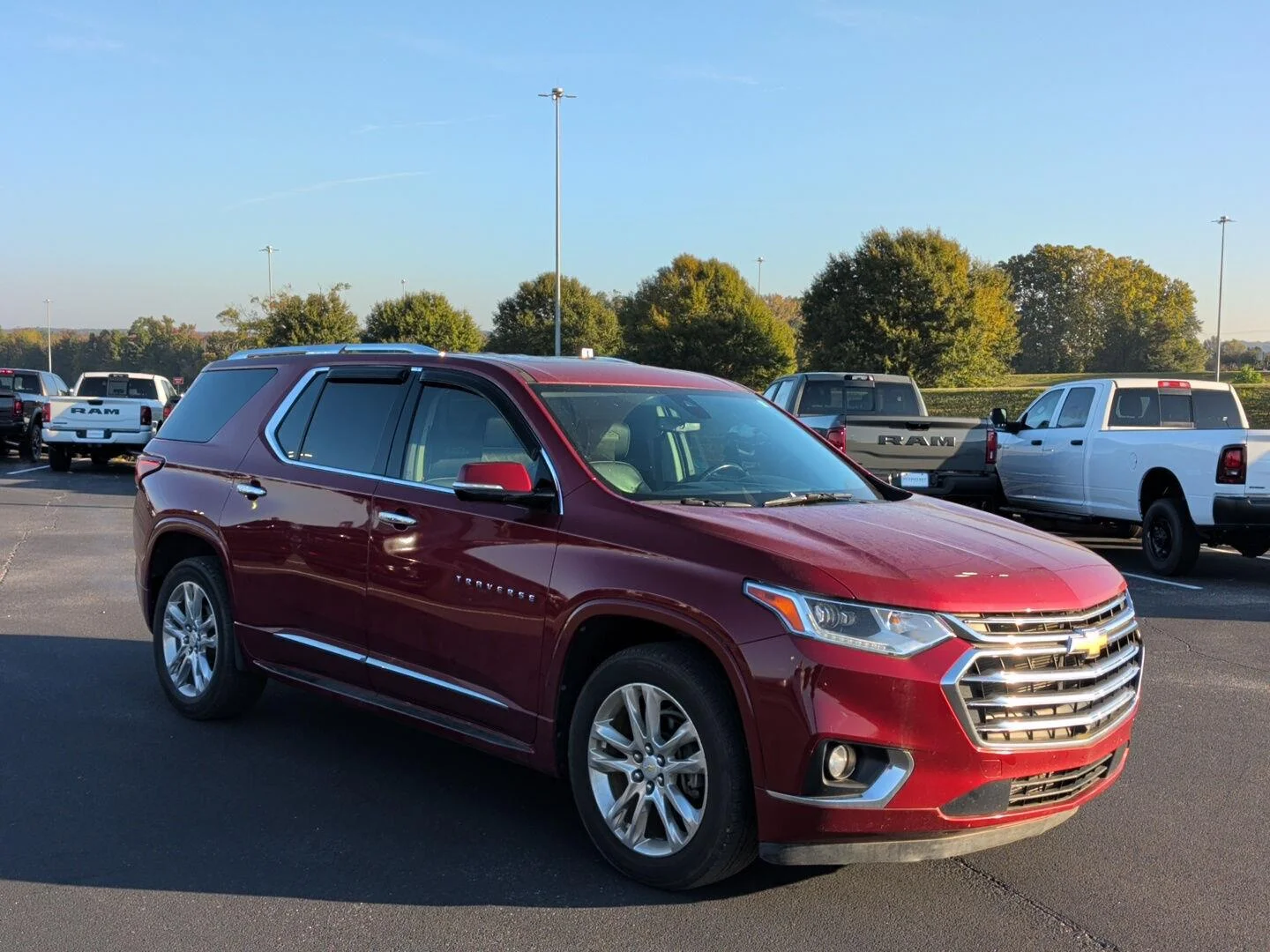 Used 2020 Cajun Red Tintcoat Chevrolet High Country image 7