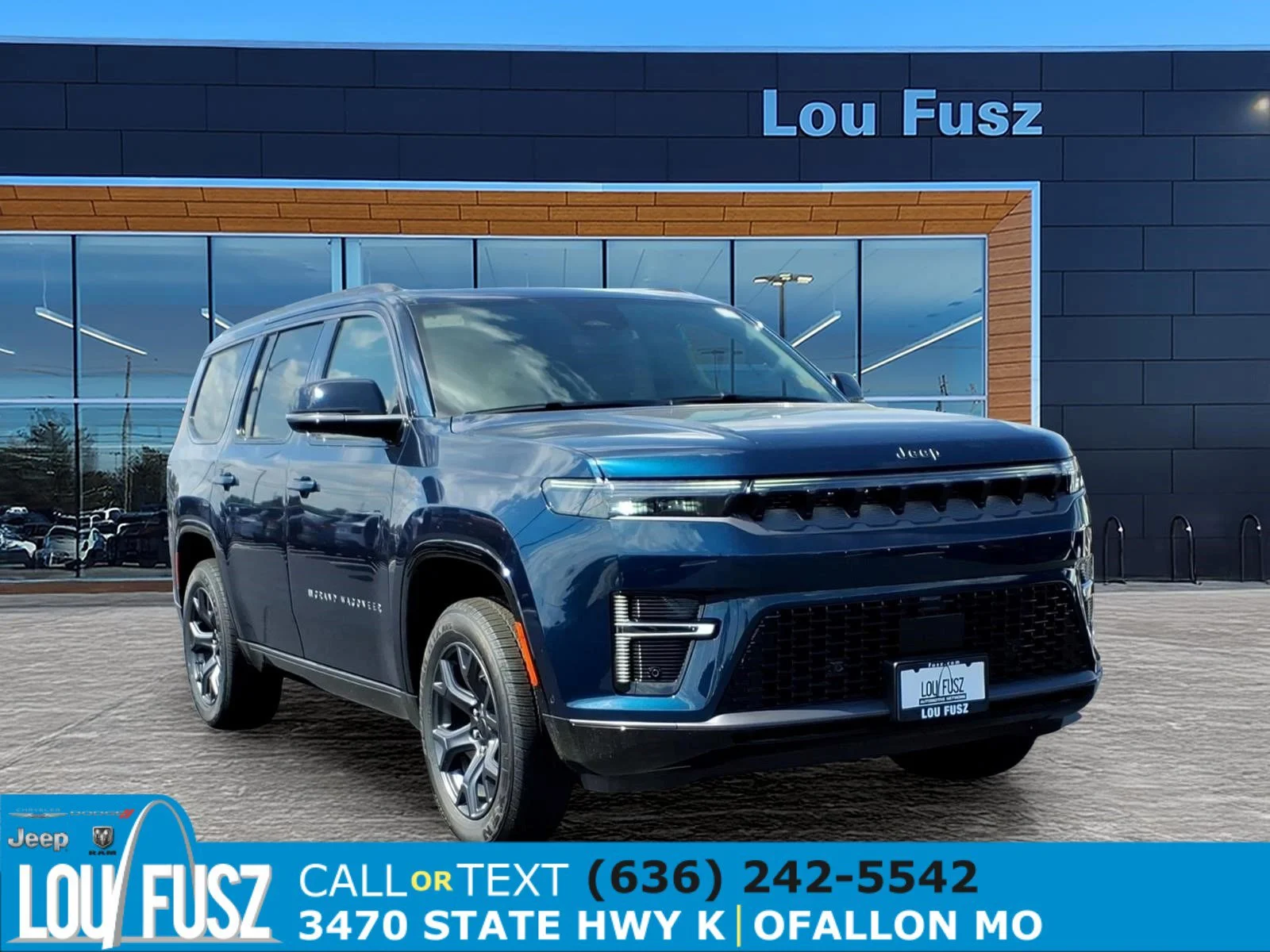 New 2026 Fathom Blue Pearlcoat Jeep Limited Altitude image 1