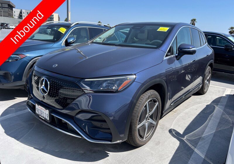 Used 2023 Blue Mercedes-Benz 500 SUV image 1