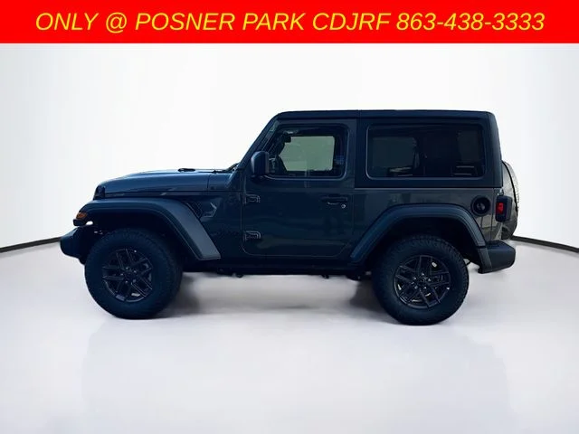 New 2026 Granite Crystal Metallic Clearcoat Jeep Sport S image 8