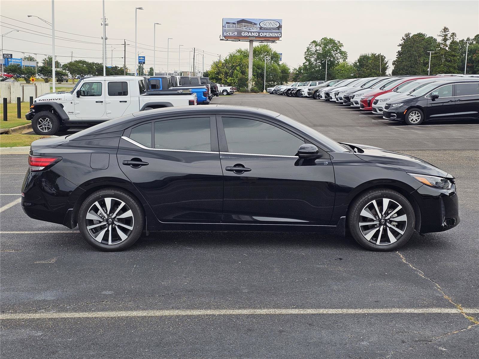 Used 2024 Super Black Nissan SV image 7