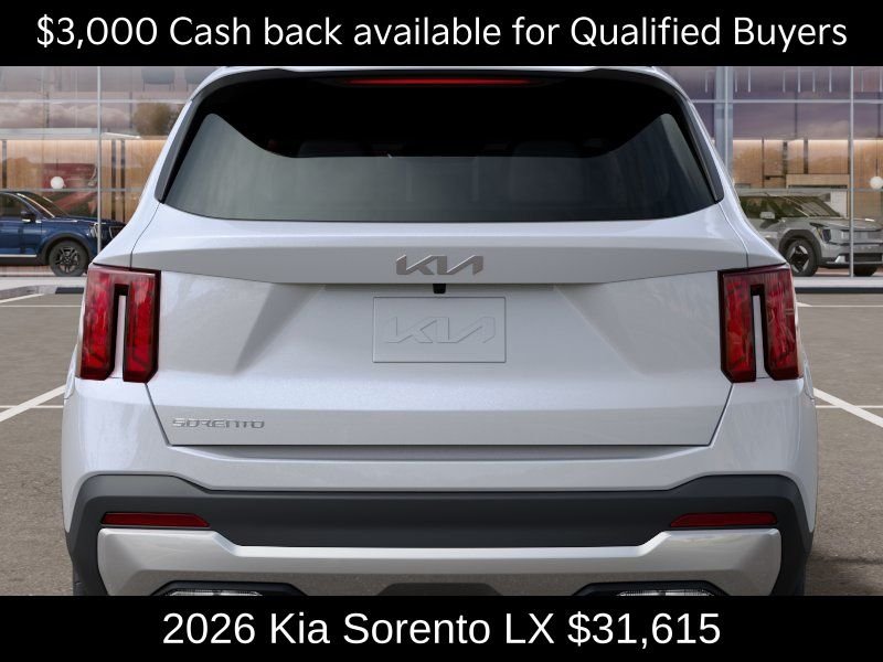 New 2026 White Pearl Kia LX image 13