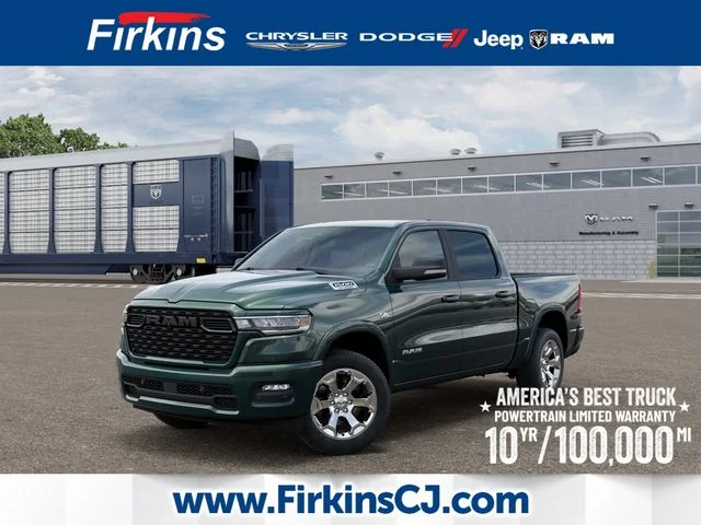 New 2026 Serrano-Green Metallic Exterior Paint RAM Big Horn/Lone Star image 1