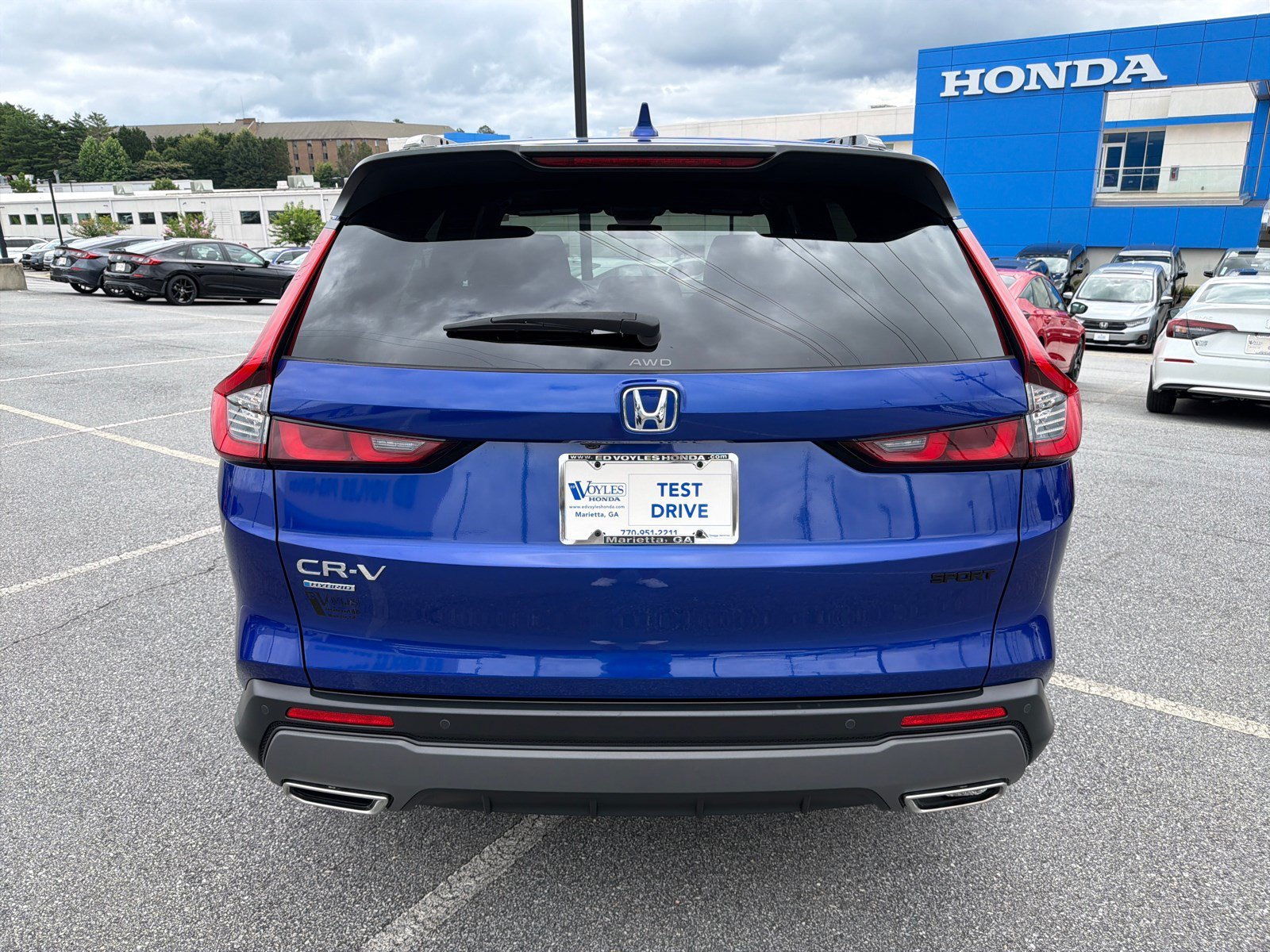 Used 2025 Canyon River Blue Metallic Honda Sport-L image 8