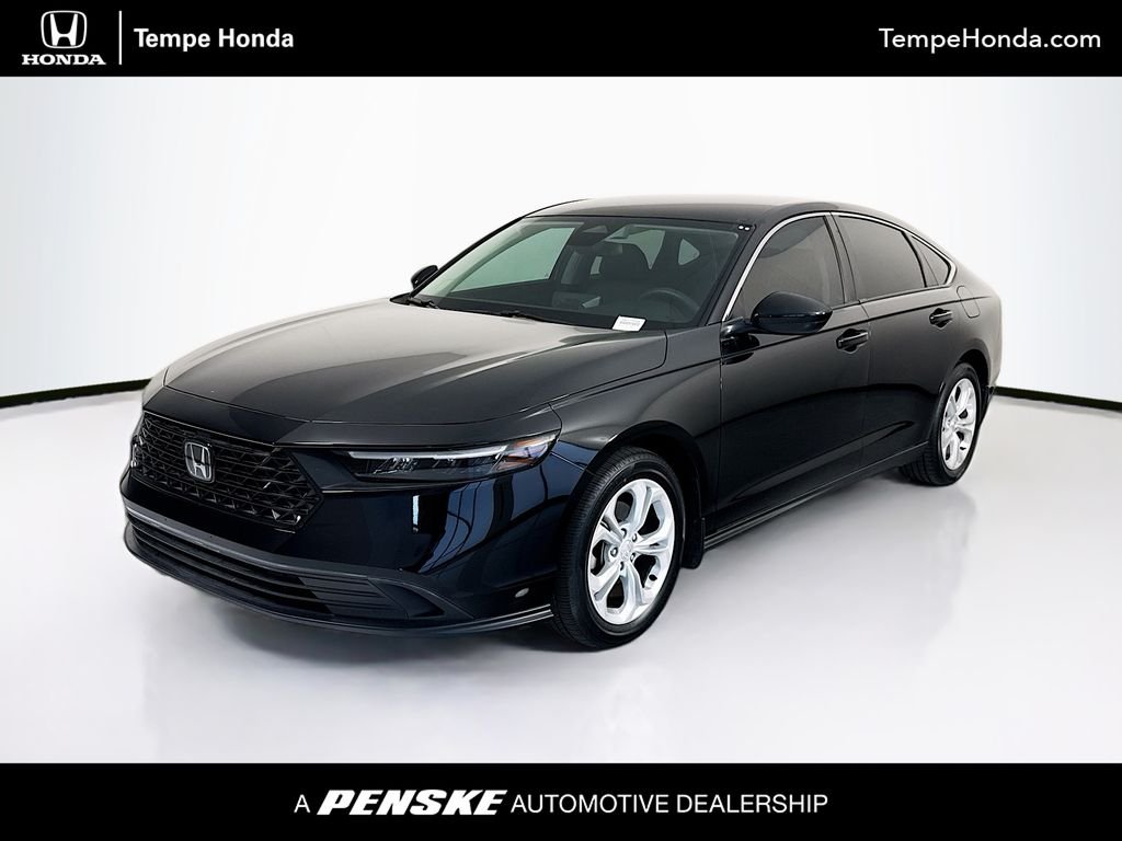 Certified Used 2024 Crystal Black Pearl Honda LX image 1