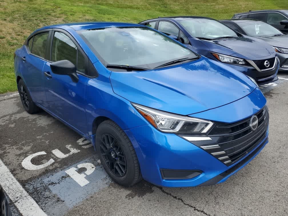 Used 2024 Electric Blue Metallic Nissan S image 3