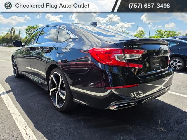 Used 2020 Crystal Black Pearl Honda Sport image 4