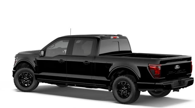 New 2026 Agate Black Metallic Ford XLT image 2