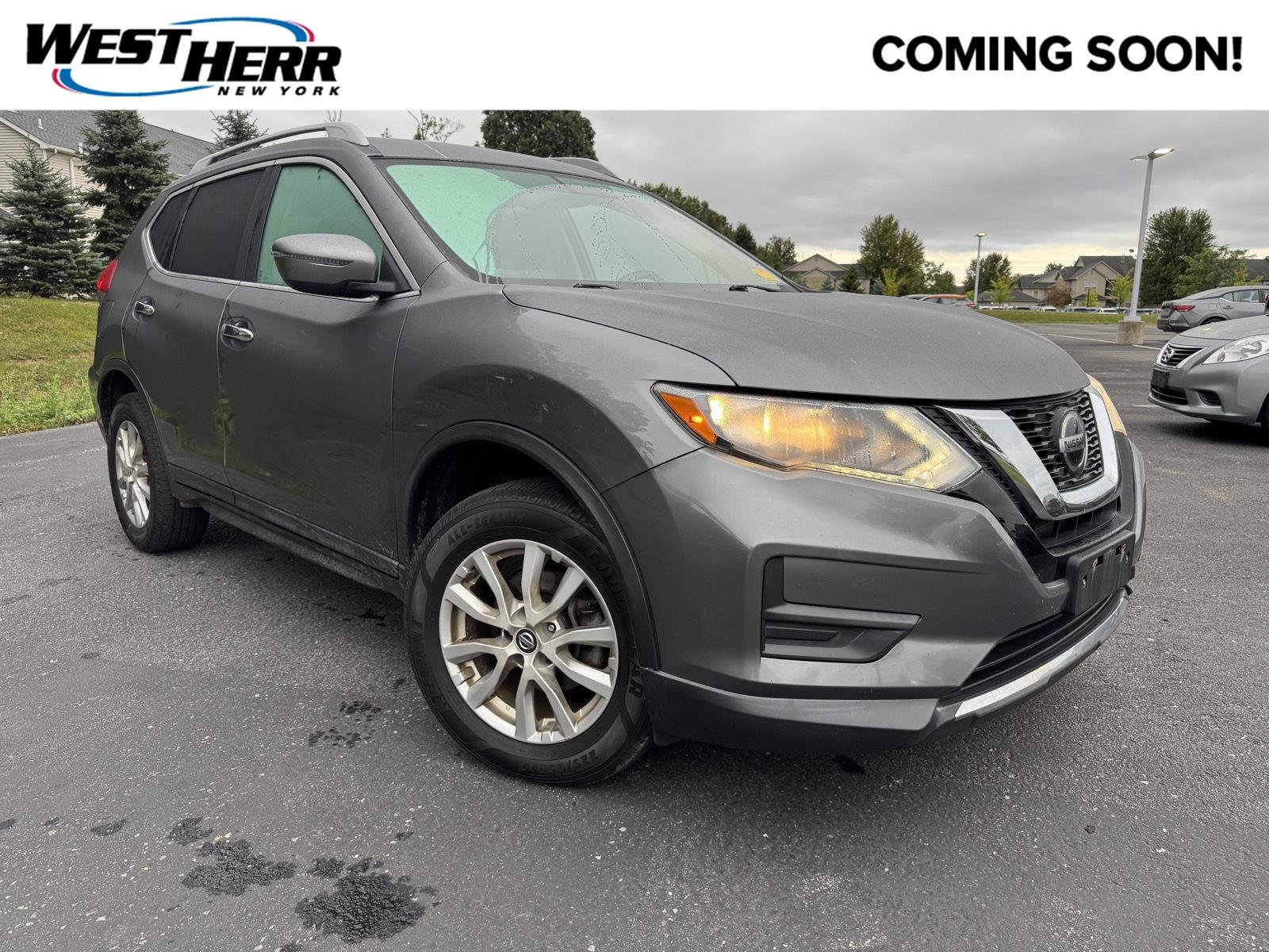 Used 2018 Gun Metallic Nissan SV image 1