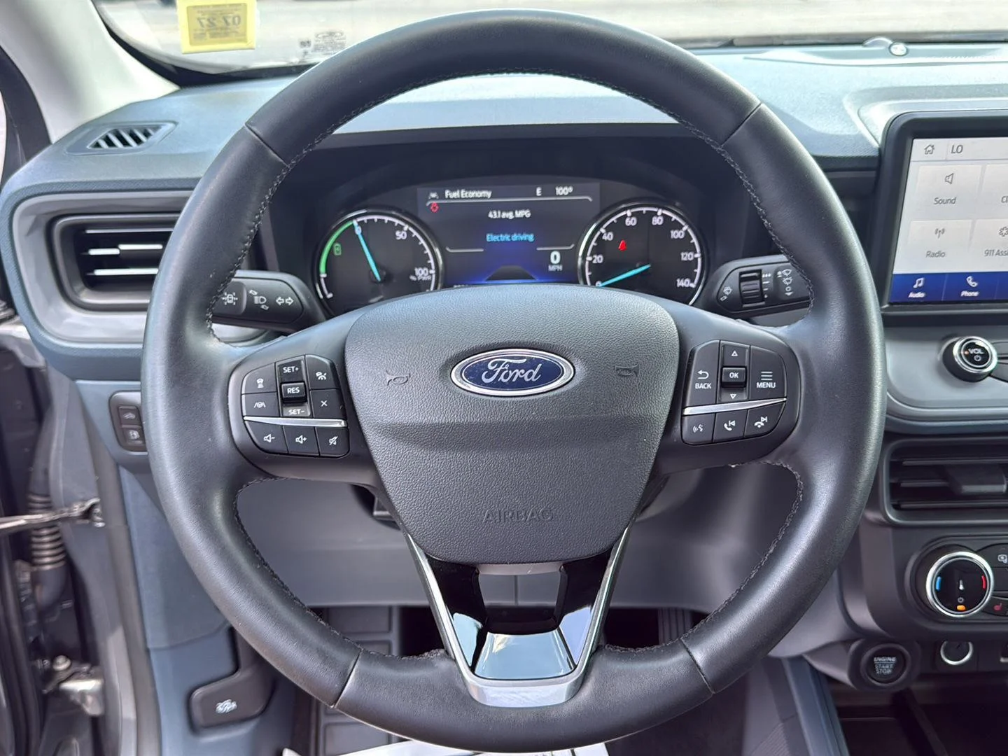 Used 2024 Carbonized Gray Metallic Ford LARIAT image 8