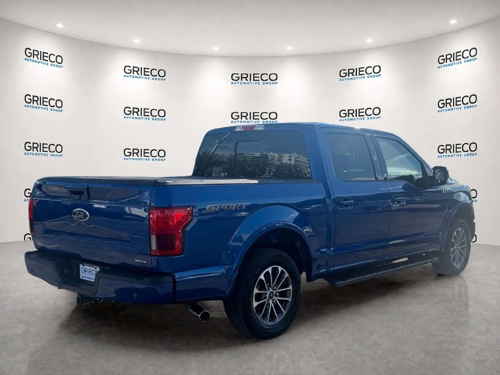 Used 2018 Blue Ford Lariat image 7