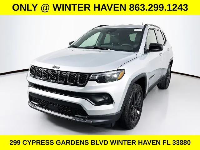 New 2026 Silver Jeep Latitude image 3