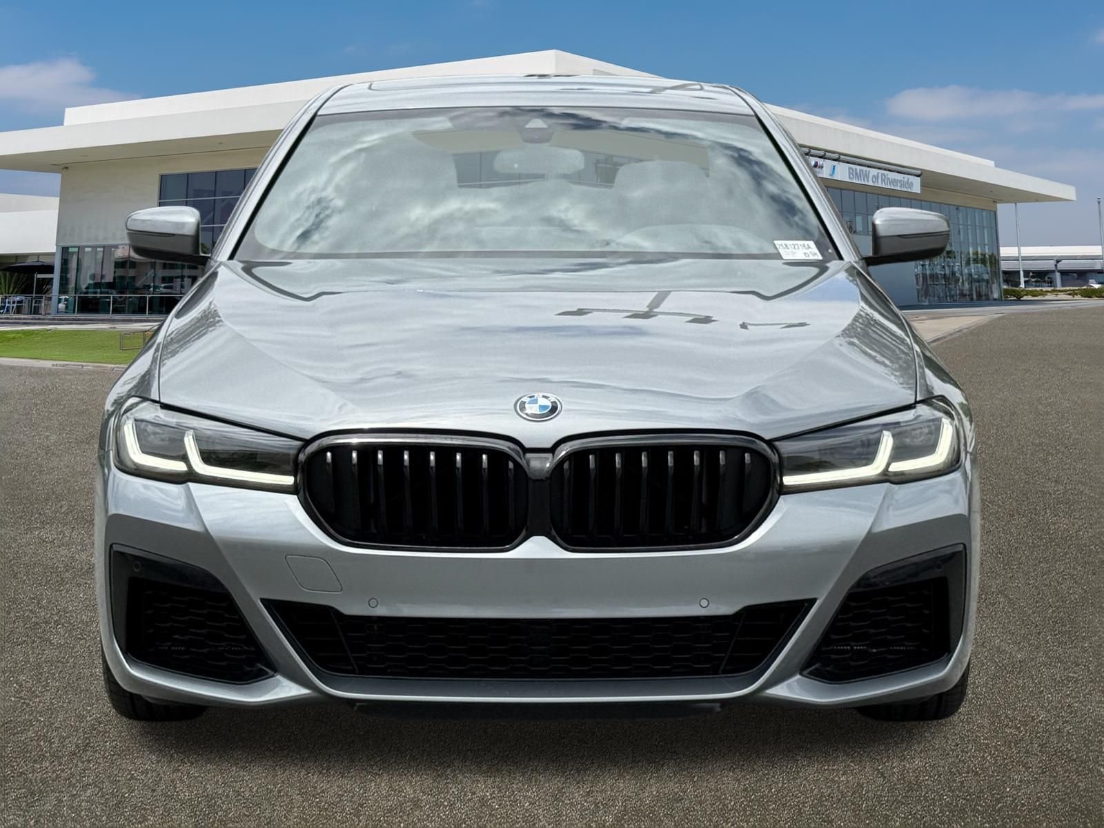 Certified Used 2023 Skyscraper Grey Metallic BMW M550i xDrive image 3