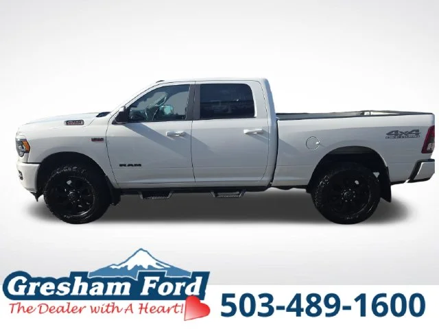 Certified Used 2021 Bright White Clearcoat Ram Big Horn image 3