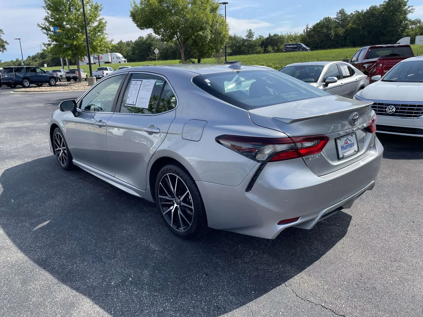 Used 2024 Silver Toyota SE image 4