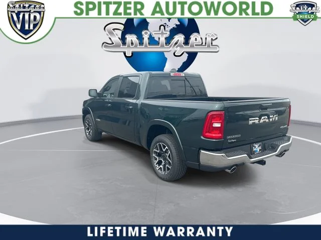New 2026 Serrano-Green Metallic Exterior Paint RAM Laramie image 7