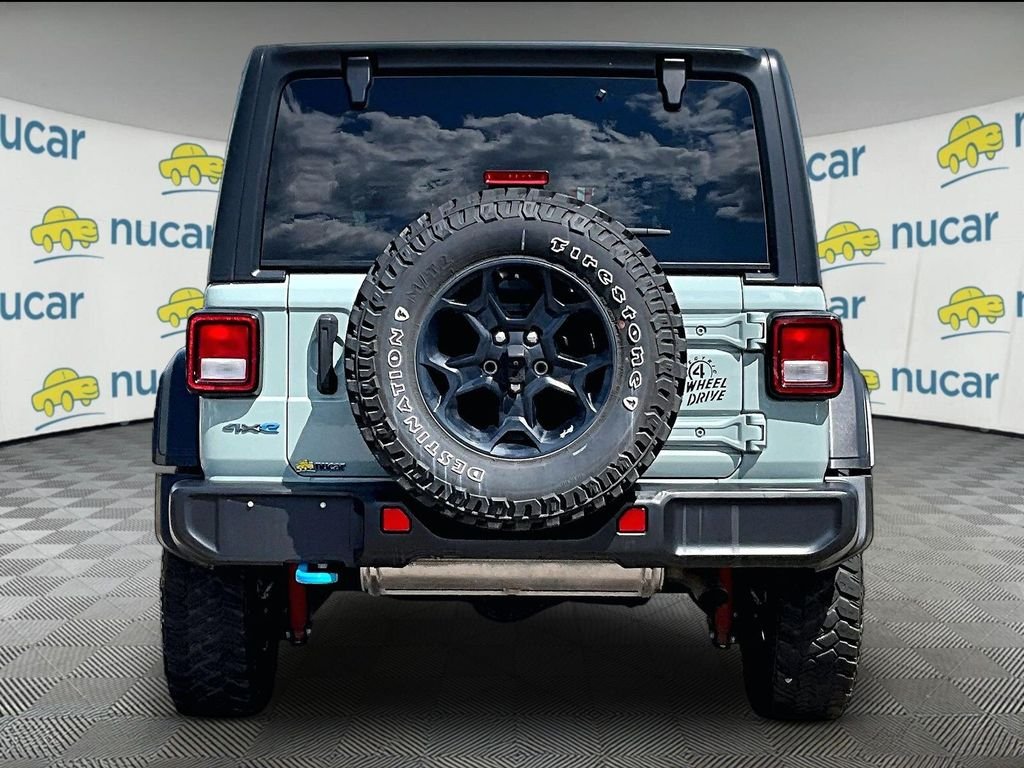 Used 2023 Gray Jeep Willys 4xe image 5