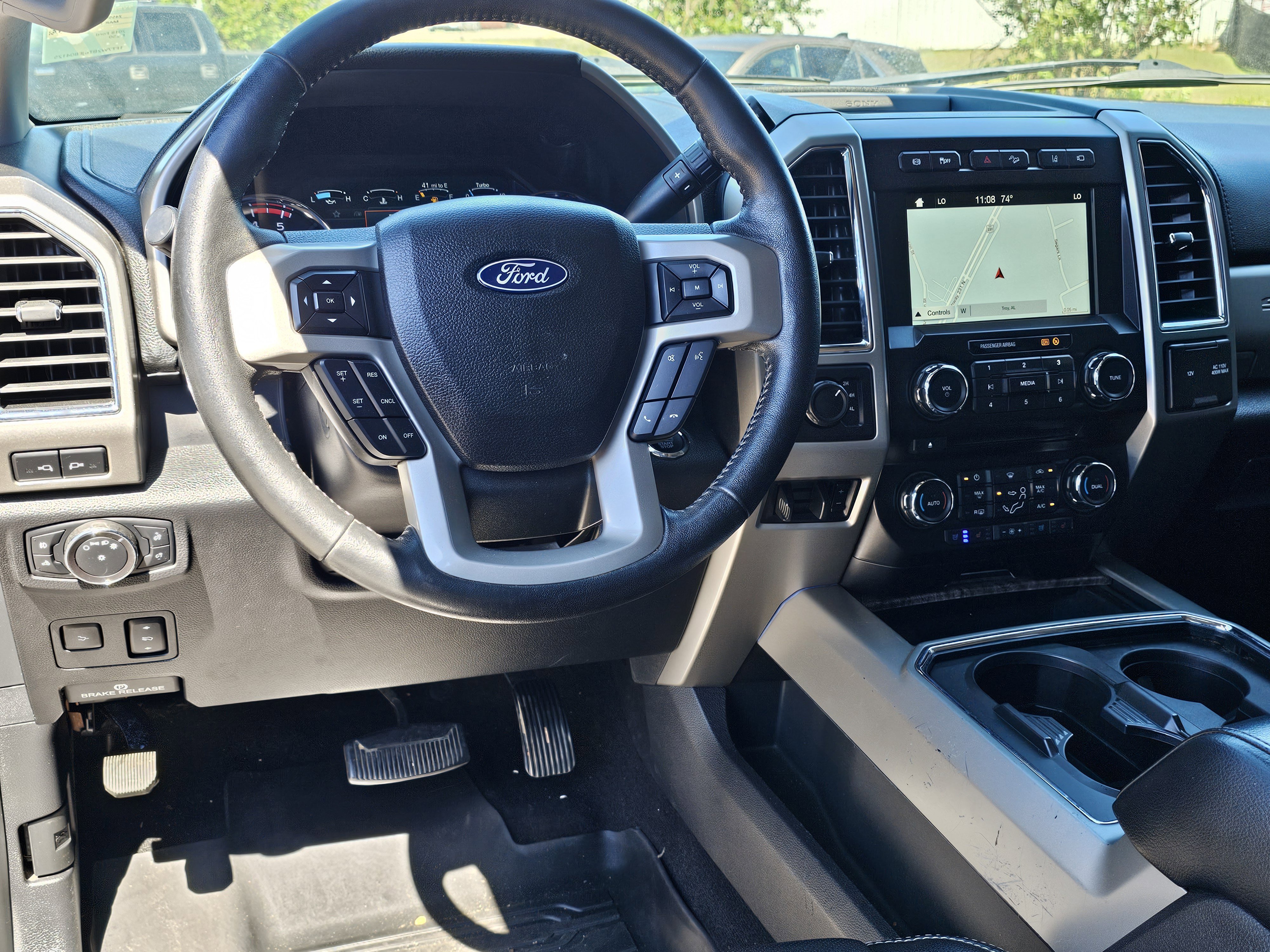 Used 2018 Shadow Black Ford LARIAT image 35