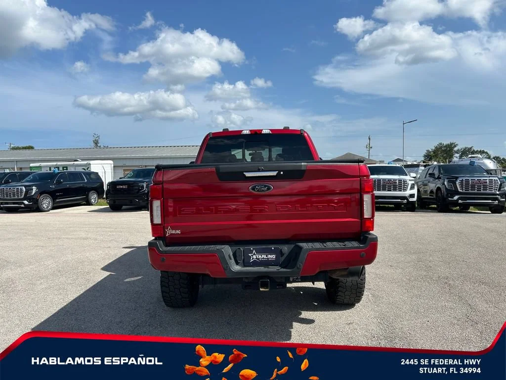 Used 2021 Red Ford LARIAT image 6