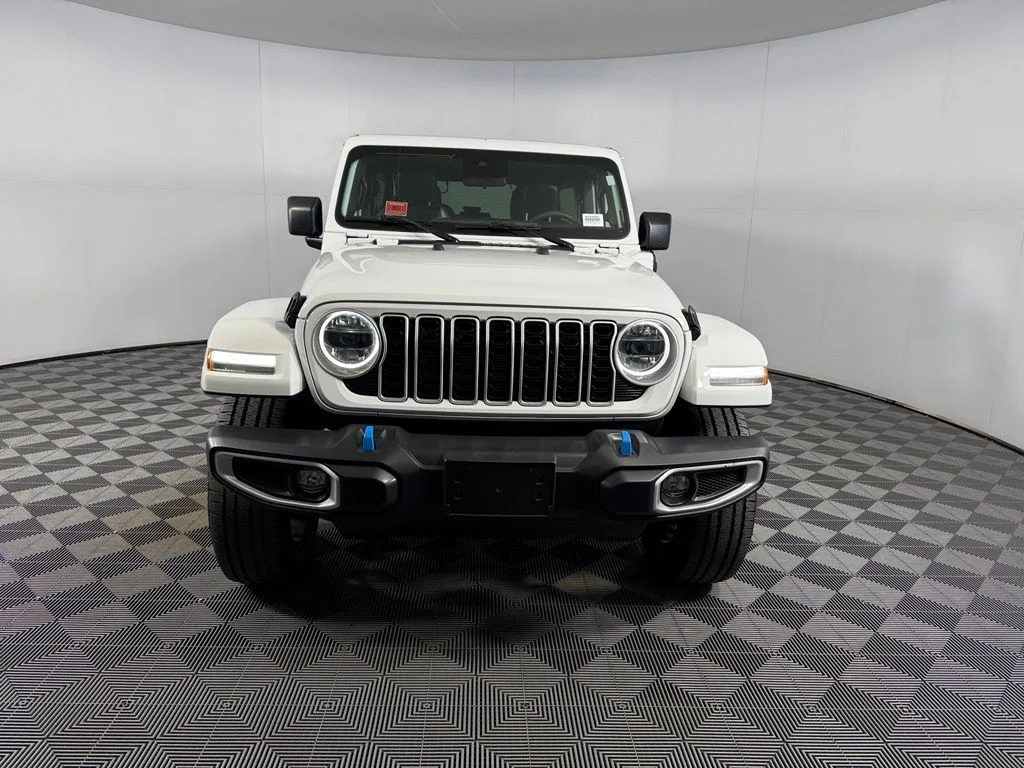 Used 2024 White Jeep Sahara 4xe image 3
