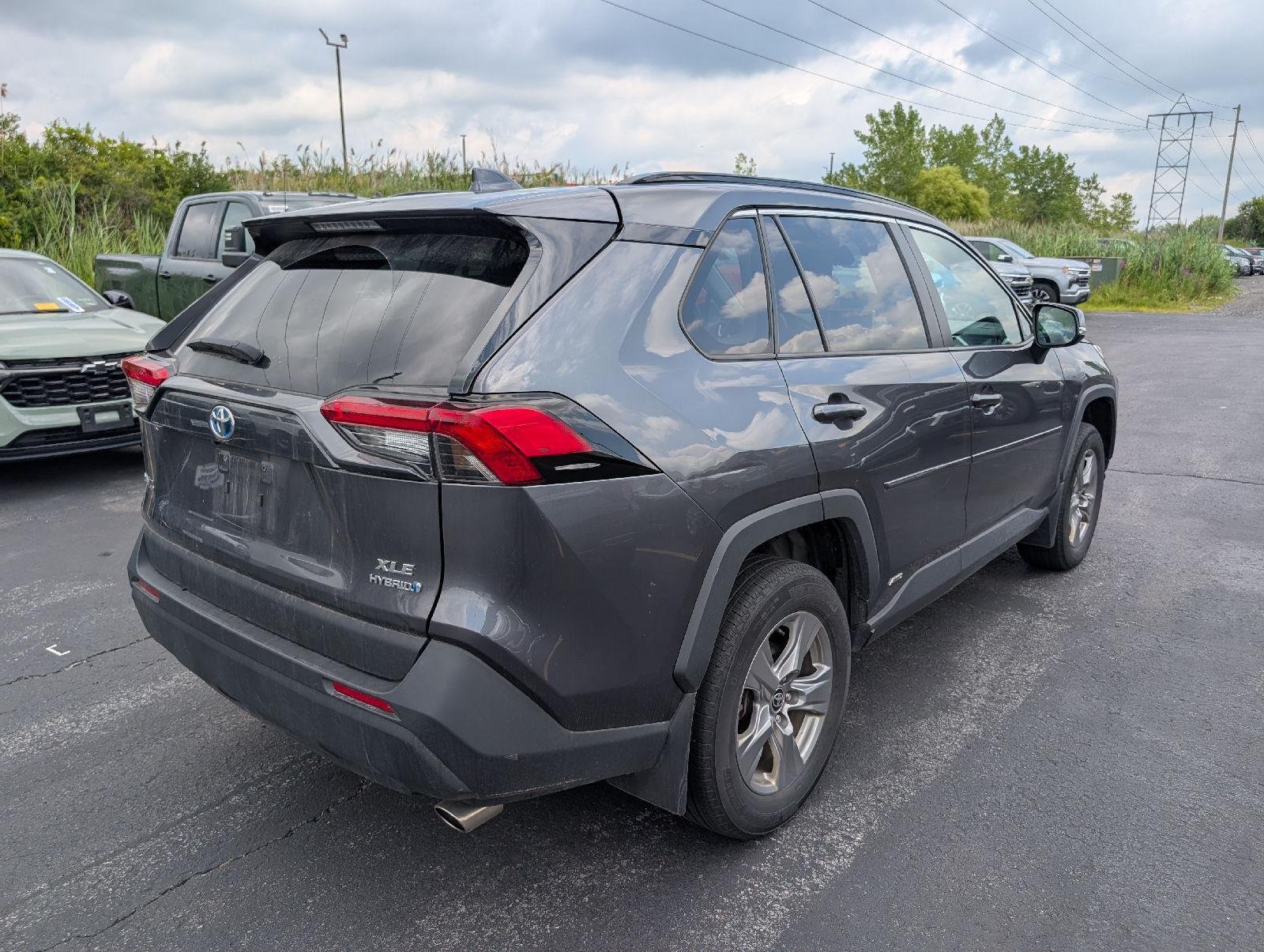 Used 2024 Magnetic Gray Metallic Toyota XLE image 8