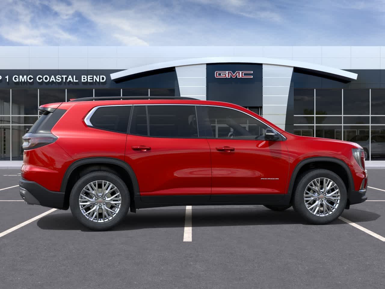 New 2026 Volcanic Red Tintcoat GMC Elevation image 5