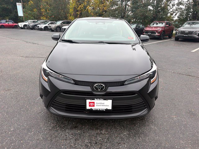 Certified Used 2024 Midnight Black Metallic Toyota LE image 9