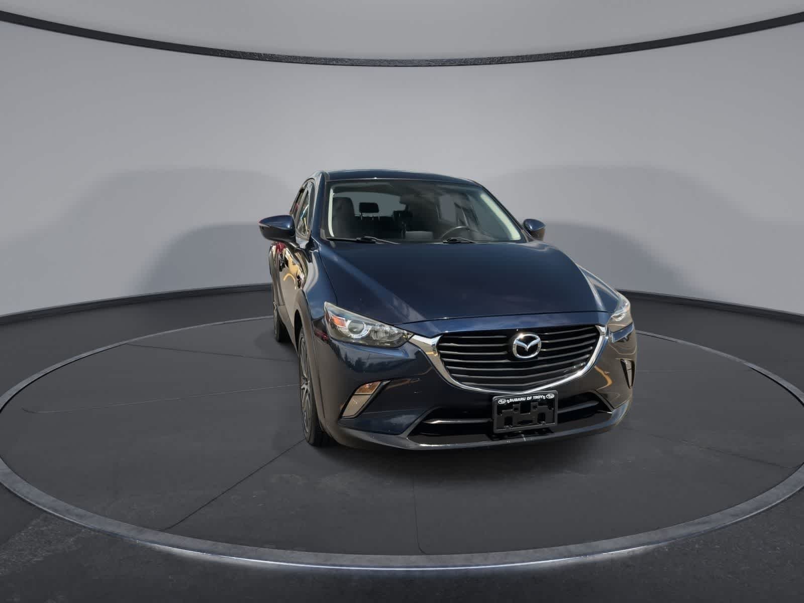 Used 2017 Deep Crystal Blue Mica Mazda Touring image 3