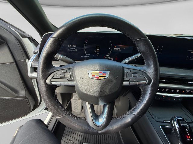 Used 2024 Crystal White Tricoat Cadillac Sport image 13