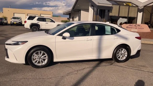 Used 2025 White Toyota LE image 6