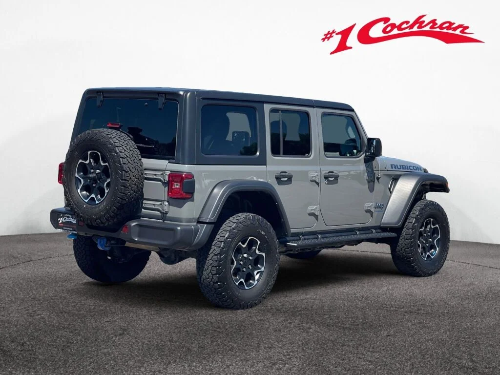 Certified Used 2023 Sting-Gray Clearcoat Jeep Rubicon image 3