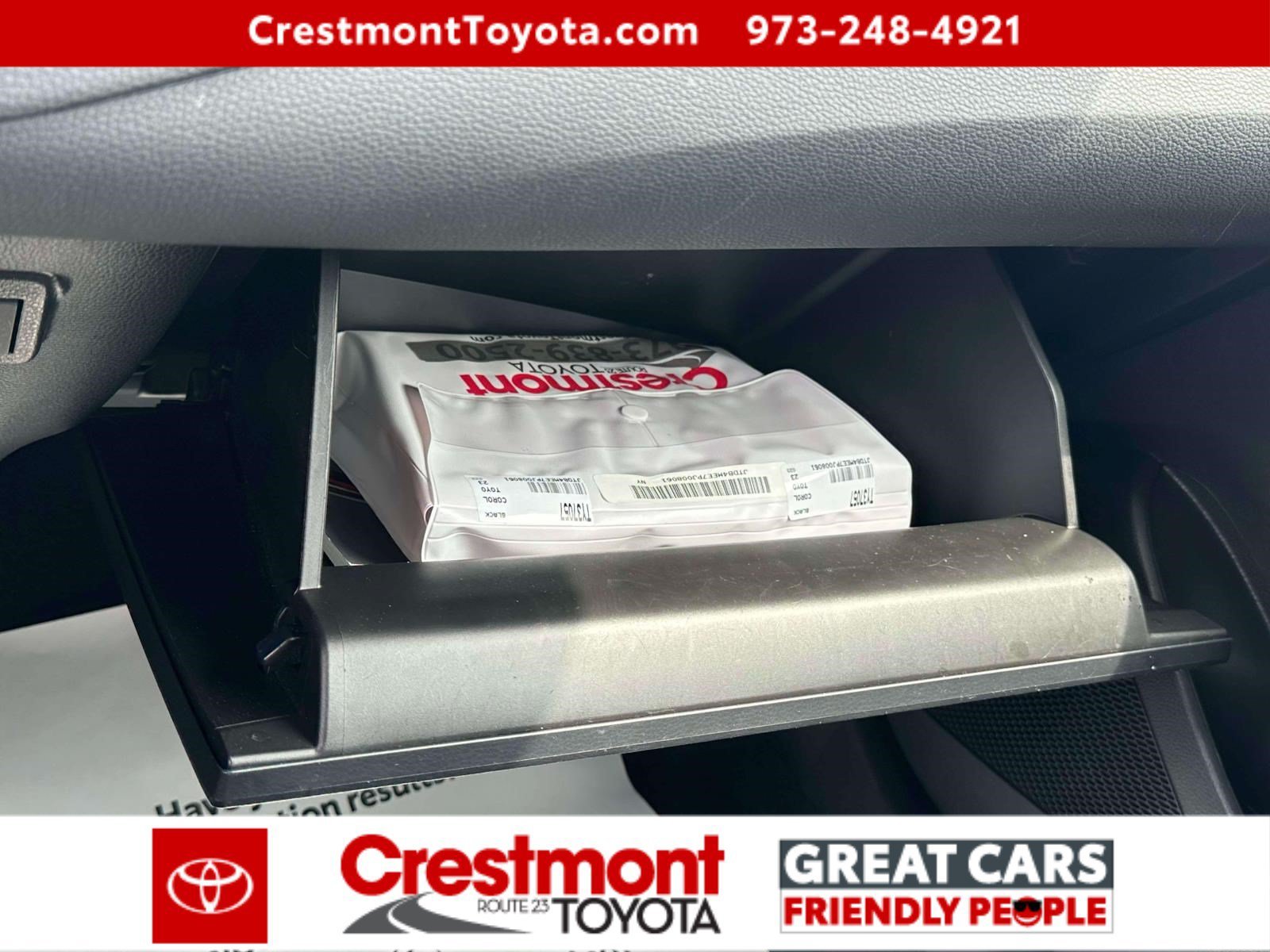 Certified Used 2023 Midnight Black Metallic Toyota LE image 28