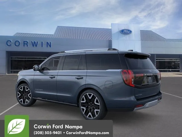 New 2026 Stone Blue Metallic Ford Platinum image 5