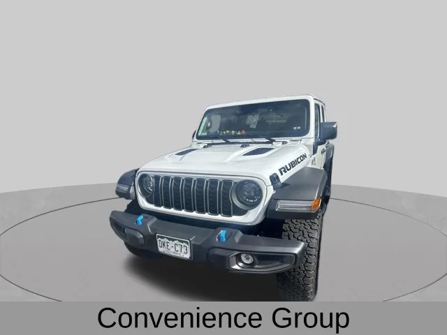 Used 2025 White Jeep Rubicon 4xe image 3