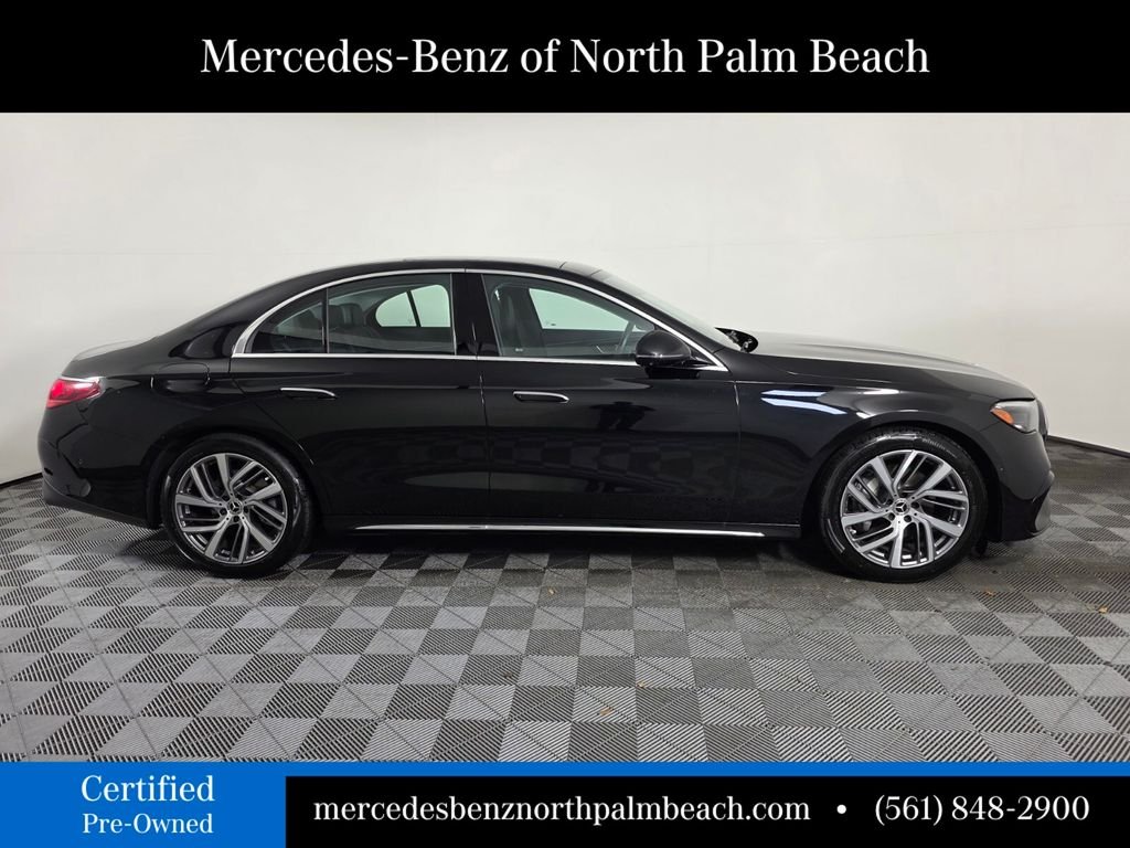 Certified Used 2025 Black Mercedes-Benz E 350 image 7