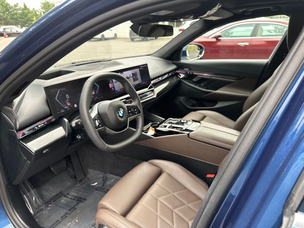 Certified Used 2024 Phytonic Blue Metallic BMW 540i xDrive image 12