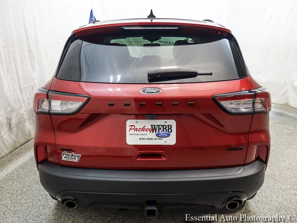 Certified Used 2022 Red Metallic Ford SEL image 7
