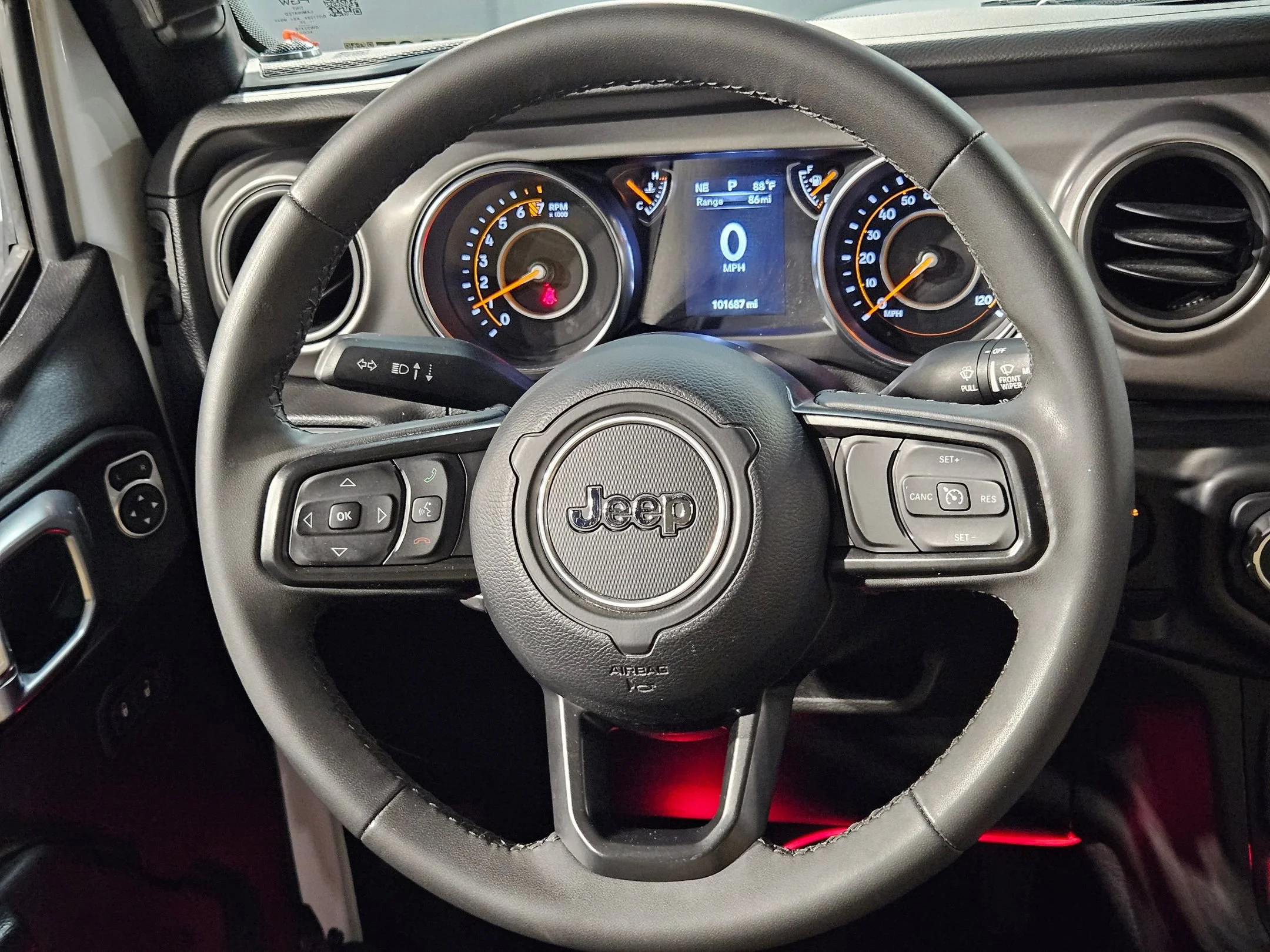 Used 2023 Bright White Clearcoat Jeep Sport S image 26