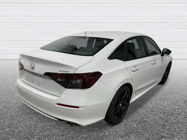 New 2026 Platinum White Pearl Honda Sport image 8