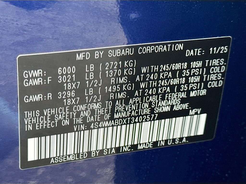 2026 Subaru Ascent Premium - Photo 42