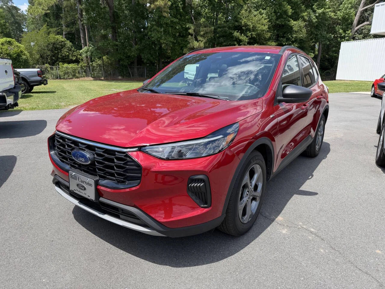 Used 2025 Red Ford ST Line 4dr SUV image 1