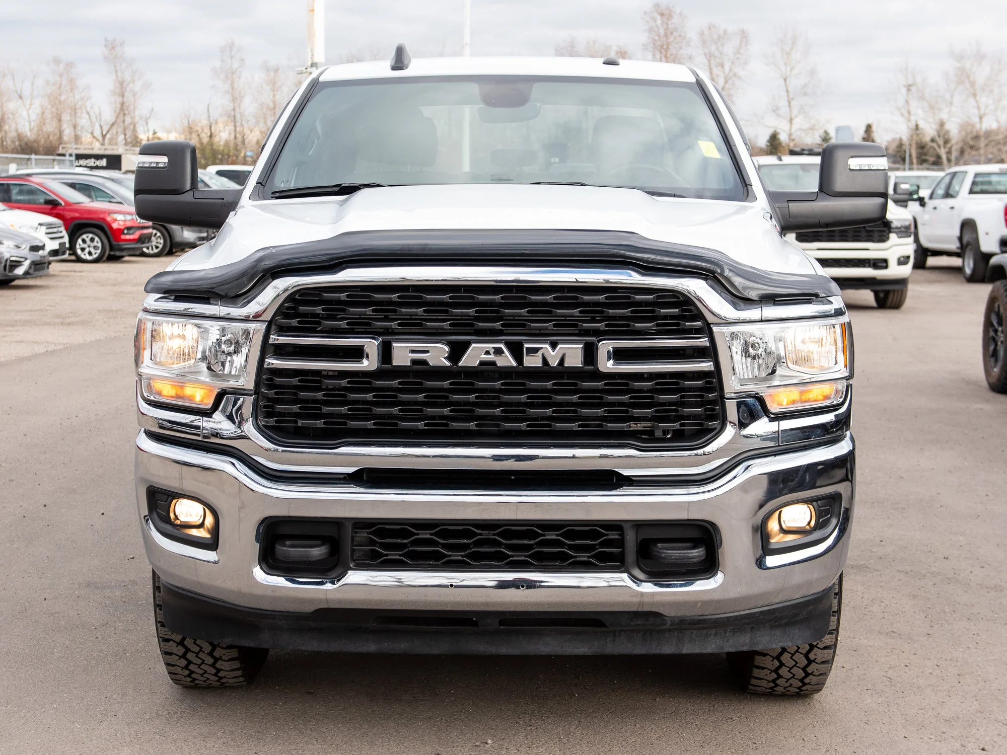 Certified Used 2023 White RAM Big Horn * No Accidents | Cummins Diesel | Apple CarPlay | Remote Start | Heated Seats image 10