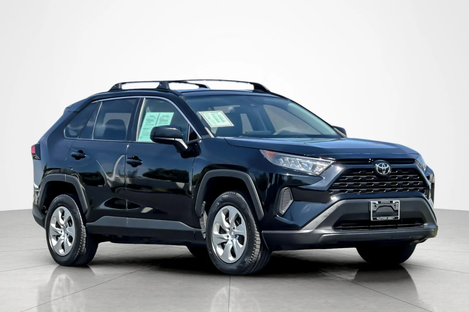 Used 2021 MIDNIGHT BLACK Toyota LE image 7