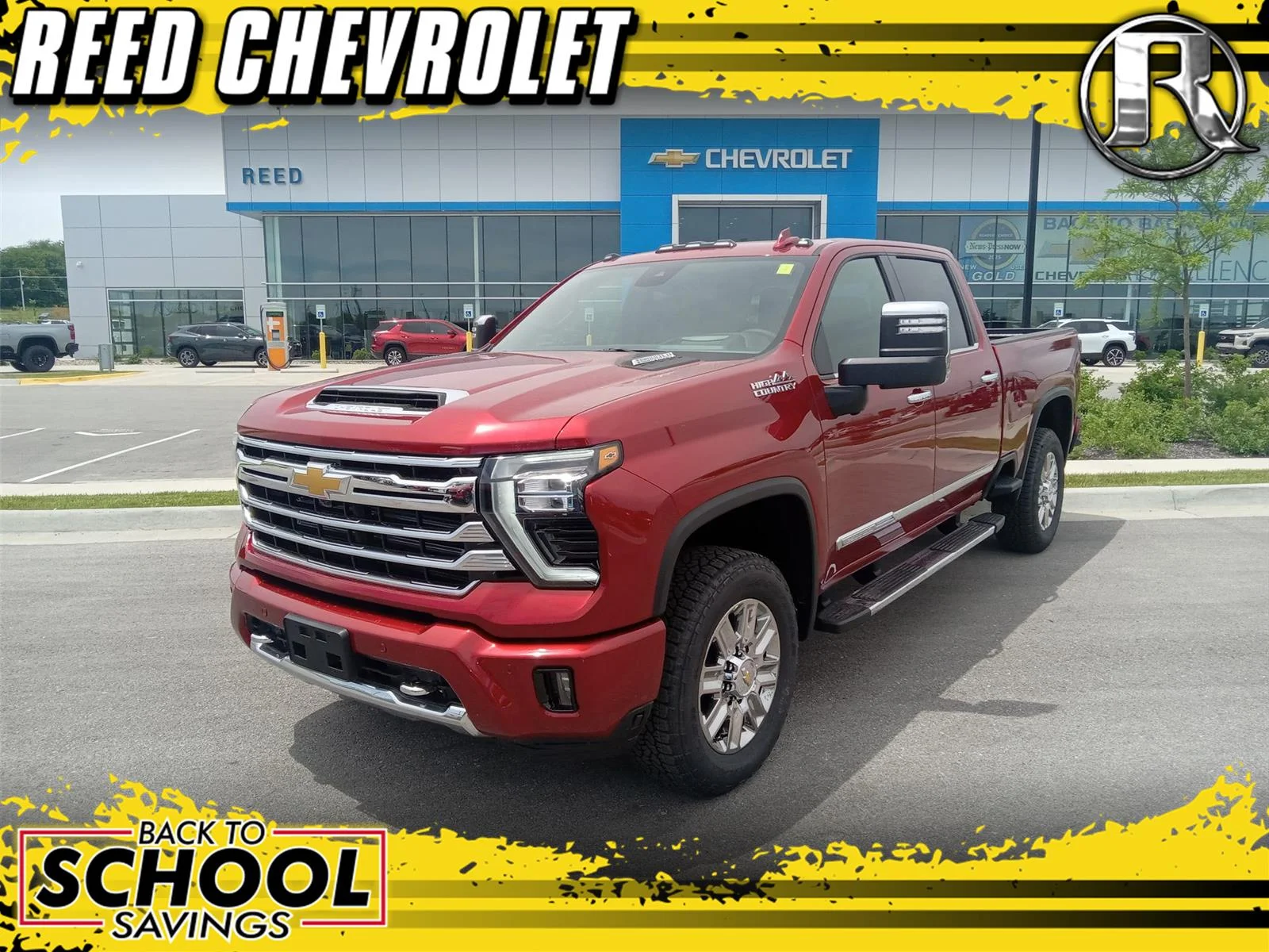 New 2026 Radiant Red Tintcoat Chevrolet High Country image 1