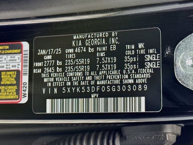 Used 2025 Black Kia SX-Prestige image 34