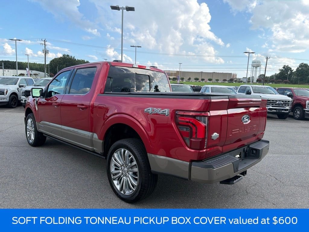 Certified Used 2025 Rapid Red Metallic Tinted Clearcoat Ford King Ranch image 7