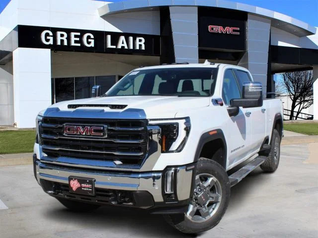 New 2026 White GMC SLT image 1
